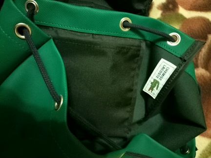 Lacoste городской проризиненный рюкзак унисекс