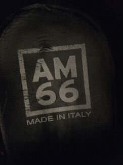 Ботинки кожаные Италия