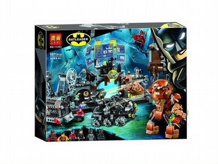 Конструктор Бэтмен Глиноликого в бэт пещеру 11353