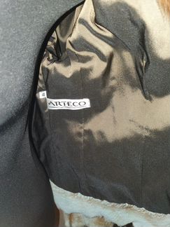 Шуба с соболем из щипаной норки