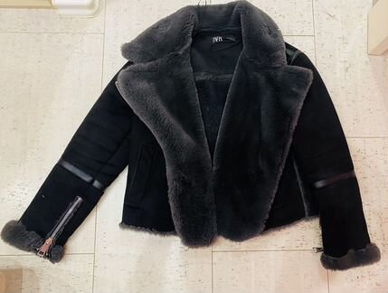 Дубленка zara