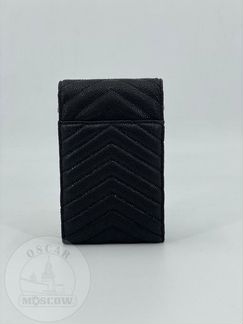 Женская кожаная мини сумочка Saint Laurent - Ysl