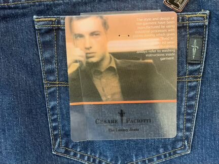 Джинсы новые Cesare Pasiotti оригинал