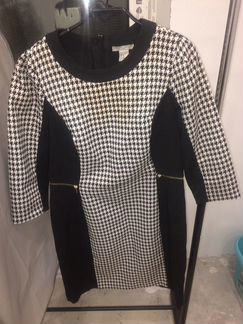 Платье «гусиная лапка»