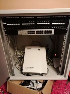 Мини атс Panasonic со шкафом