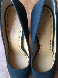 Туфли Nine West 39р, разноцветный высокий каблук