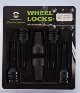 Болты секретные для бмв резьба 14х1.25 черные