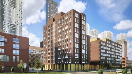 3-к квартира, 107.4 м², 13/35 эт.