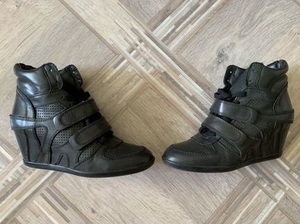 Кеды на танкетке Ash