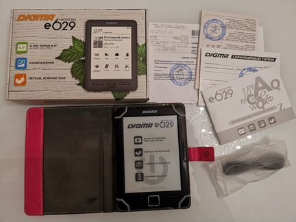 Электронная книга Digma e629 E-ink 6