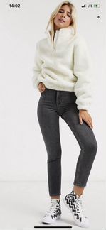 Флисовая куртка на молнии ASOS