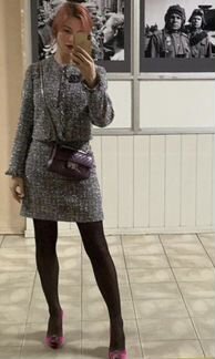 Костюм твидовый t skirt