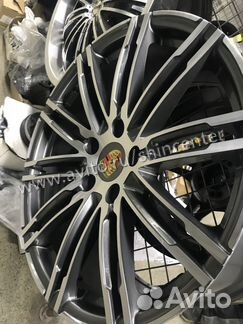 Диски 21 для Porsche Macan стиль turbo 3