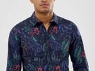 Рубашка мужская Blend с цветочным принтом L объявление продам