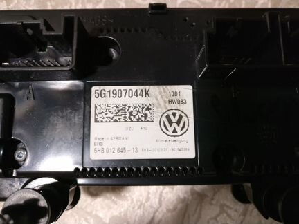 Панель климата Climatronic (5G1907044)