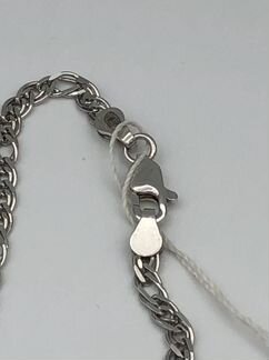 Серебряная цепь новая