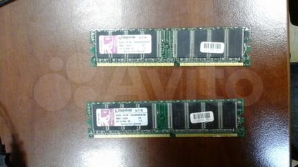 Модуль памяти KVR400x64C3A 256Mb