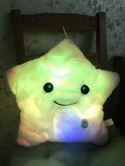 Подушка-игрушка Звездочка розовая