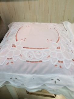 Антикварные старинные немецкие наволочки ручная ра