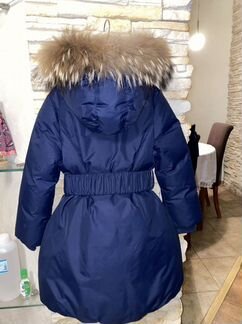 Пуховик для девочки Nels 110-116