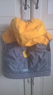 Жилет Barkito желтый 74 см (до 1года)