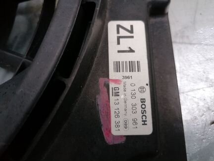 Вентилятор кондиционера opel astra H zafira B бу