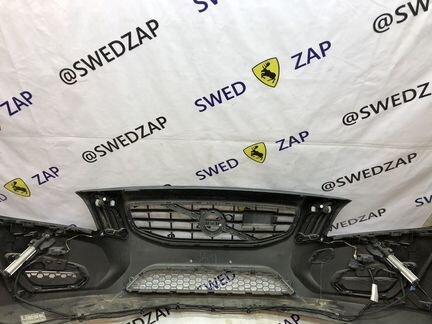 Передний бампер s60 в сборе