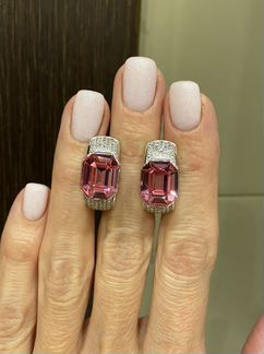 Серьги Сваровски оригинал