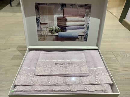 Подарочный набор полотенец Tivolyo home