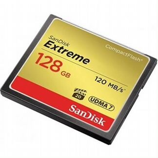 Карта памяти Compact Flash 128GB SanDisk Extreme 120MB/s #sdcfxsb-128G-G46