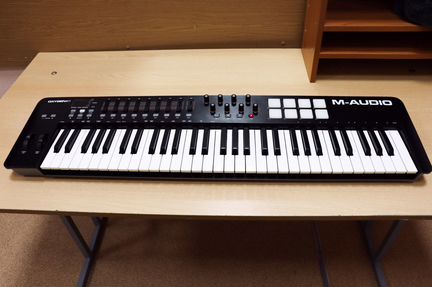 Midi клавиатура m-audio oxygen 61 mk4