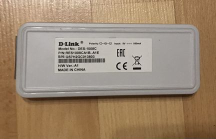 Коммутатор d-link des-1008c