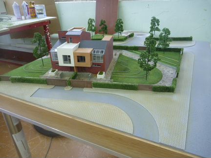 Архитектурные макеты и диорамы