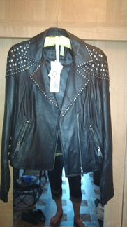 Новая кожаная Куртка косуха модная фирмы Apart