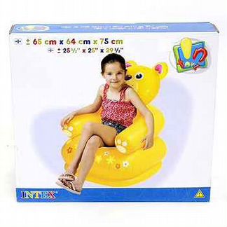 Надувное кресло Intex Happy Animal, 65*64*74 см (И68556)