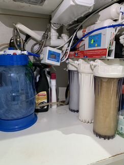 Обслуживание фильтров воды бытовых