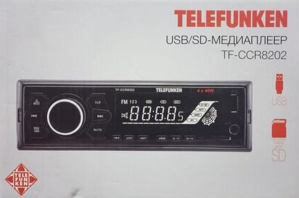 Автомагнитола Telefunken TF-CCR8202
