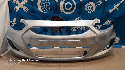 Бампер передний Hyundai Solaris/Хёндай Солярис