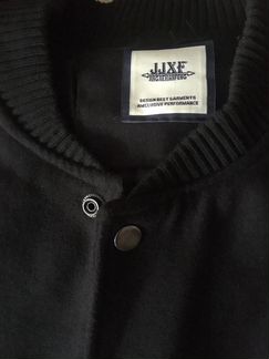 Куртка чёрная (пальто+кожзам) новая на 52 размер