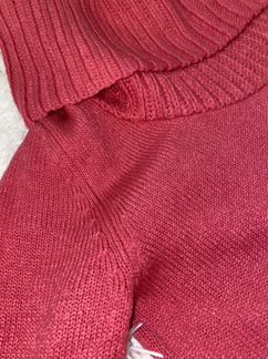 Платье туника H&M вязаное розовое