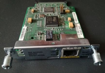 Модули для маршрутизаторов Cisco (WIC, VIC, vwic)