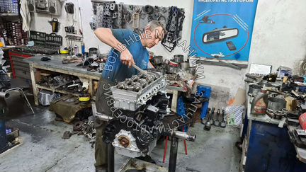 Двигатель Ваз 2106 расточен под 1,7л