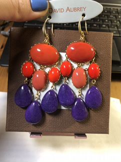Серьги David Aubrey из США
