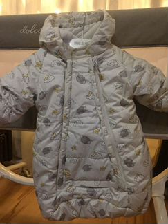 Зимний конверт для новорожденных