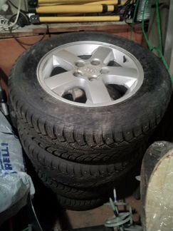 Зимние колёса на jeep grand cherokee wk