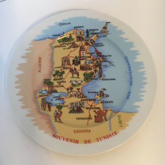 Тарелка сувенирная Тунис