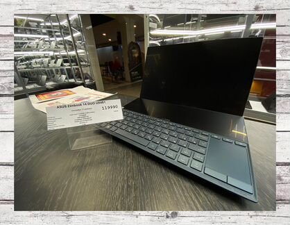 Новый Asus Zenbook 14 DUO UX481 i7 Два сенсорных д