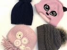 Шапки для девочки /шапка чехол/комплект шарф и шап