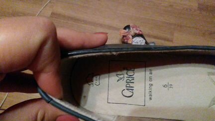 Новые балетки нат. кожа р.39