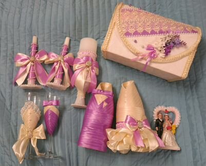 Аксессуары декор на свадьбу